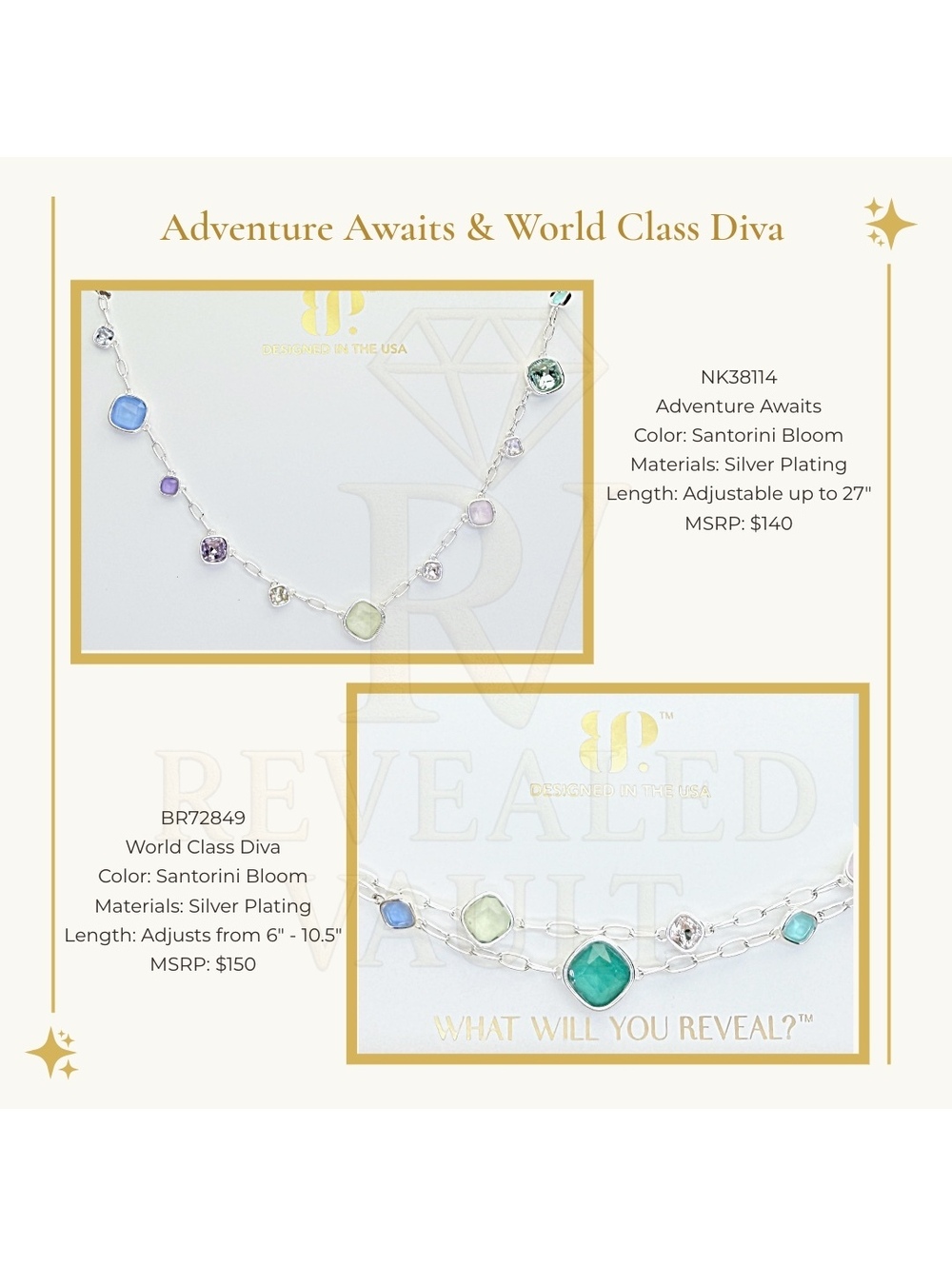 Adventure Awaits & World Class Diva - Santorini - Jewel Candy Destinations 2026